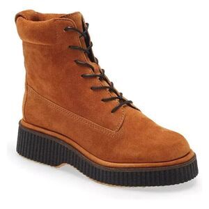 rag & bone Tan Suede Combat Boots